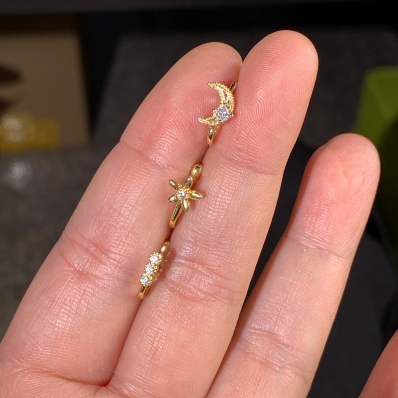 3-piece retro light luxury nos - Body Jewelry Lot review and price