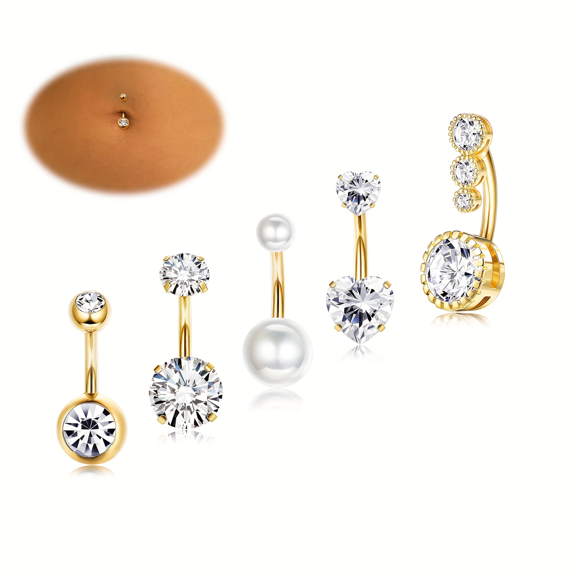Elegant 14G Stainless Steel Be - Body Jewelry Changing Kit review and price