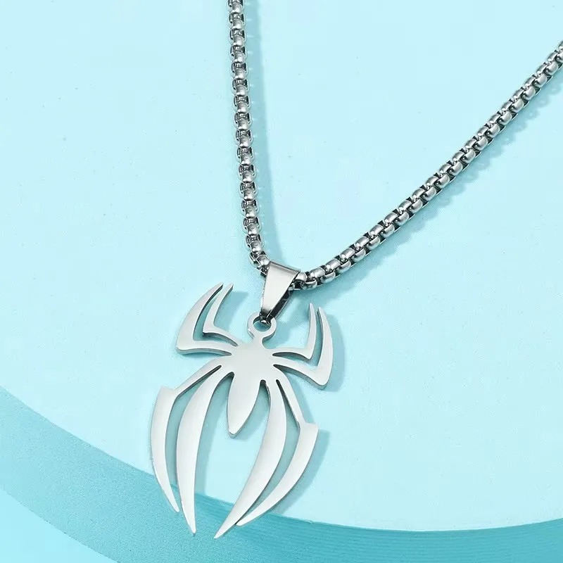 Gothic Spider Shape Necklace S - Body Jewelry Goth review and price