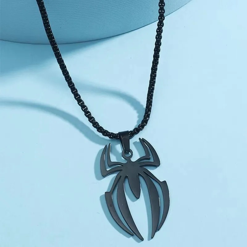Gothic Spider Shape Necklace S - Body Jewelry Goth review and price
