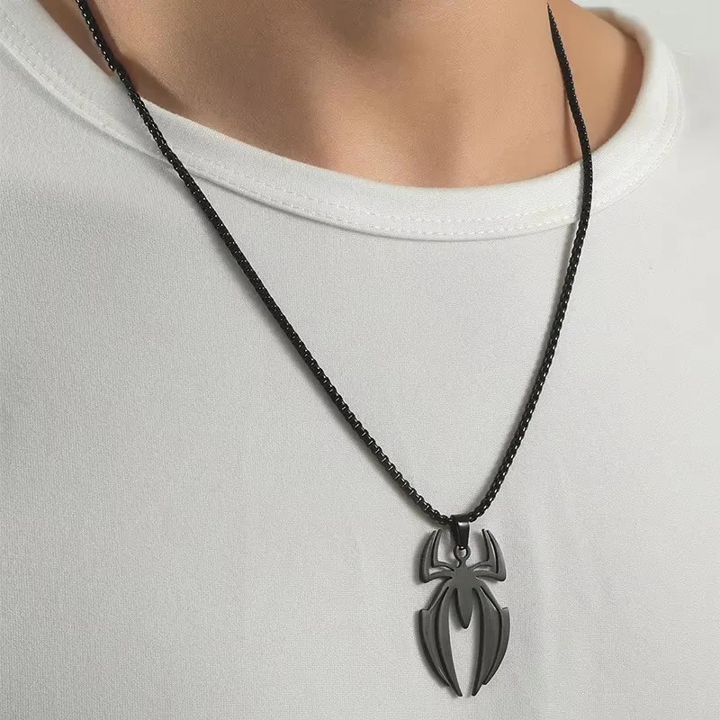 Gothic Spider Shape Necklace S - Body Jewelry Goth review and price
