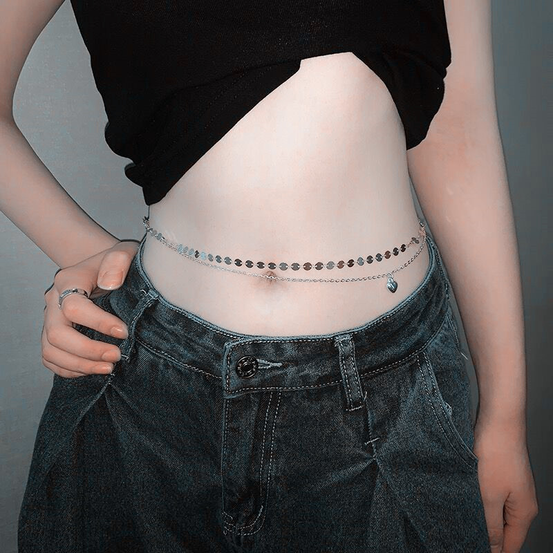Fashion Simple Double Layer Be - Body Jewelry review and price