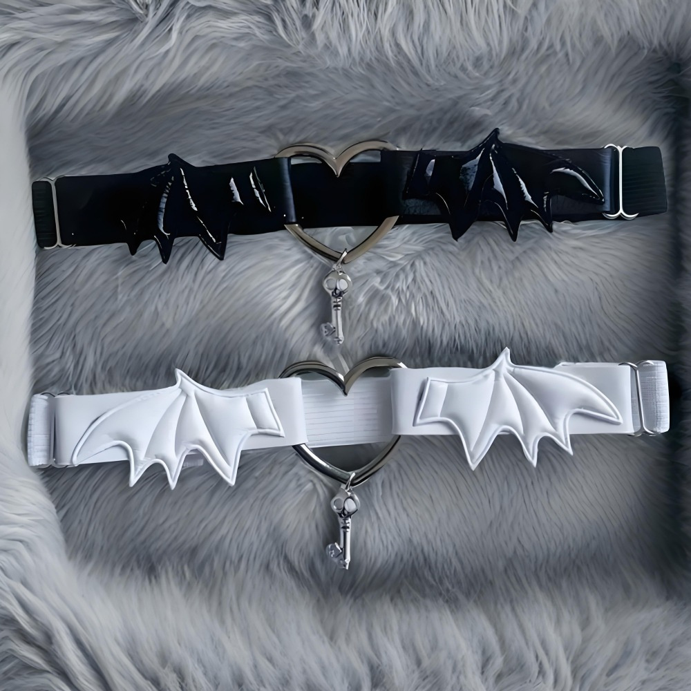 Gothic Harajuku Black Heart Wi - Body Jewelry Goth review and price