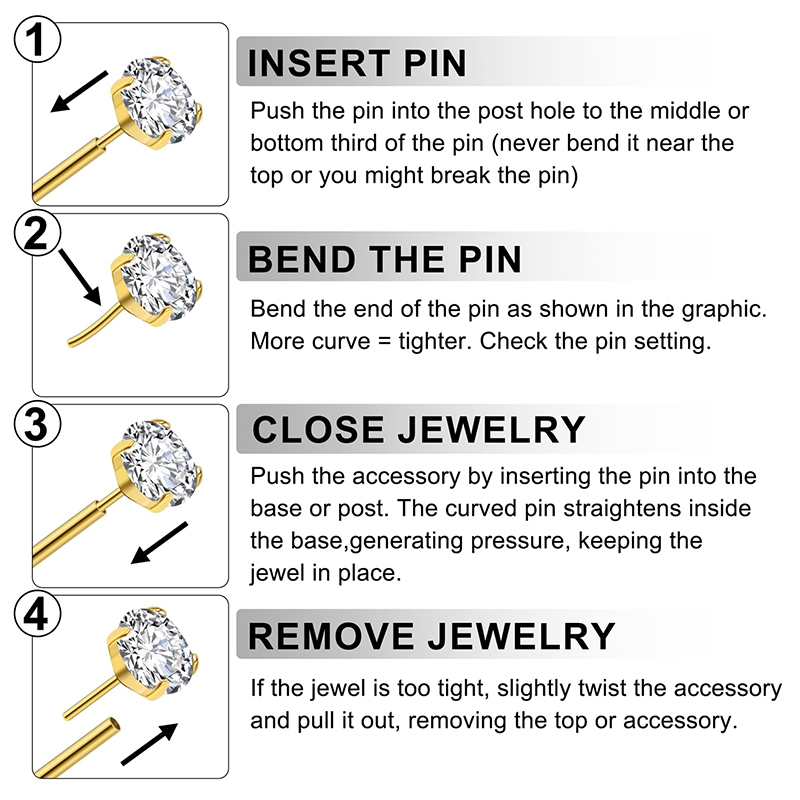 20G/18G/16G Surgical Stainless - Body Jewelry Labret review and price