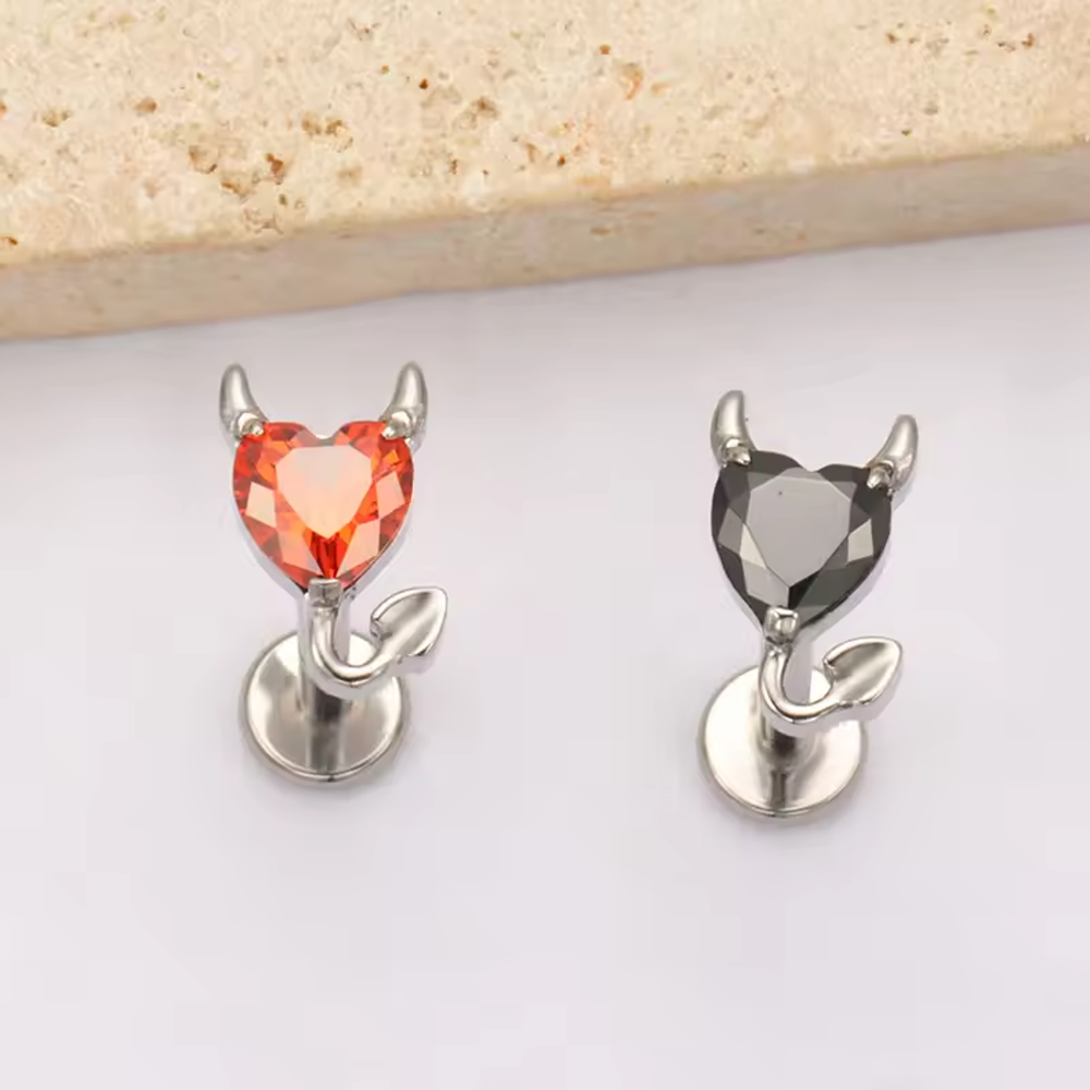 ASTM F136 Titanium Red Black Z - Body Jewelry Changing Kit review and price